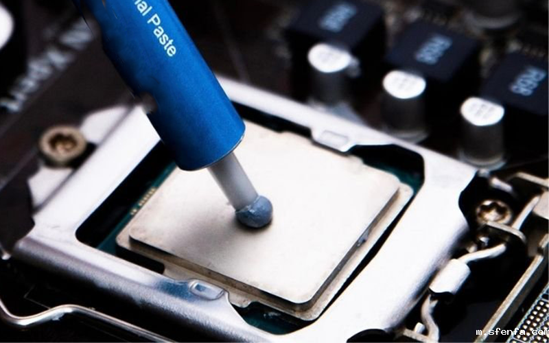 导热硅脂涂抹量参考示意图