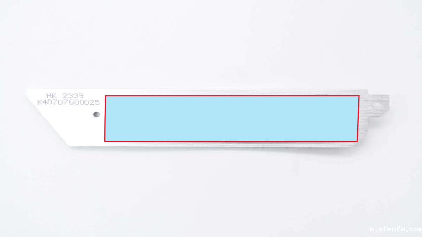 M.2固态硬盘散热片上的导热硅胶片