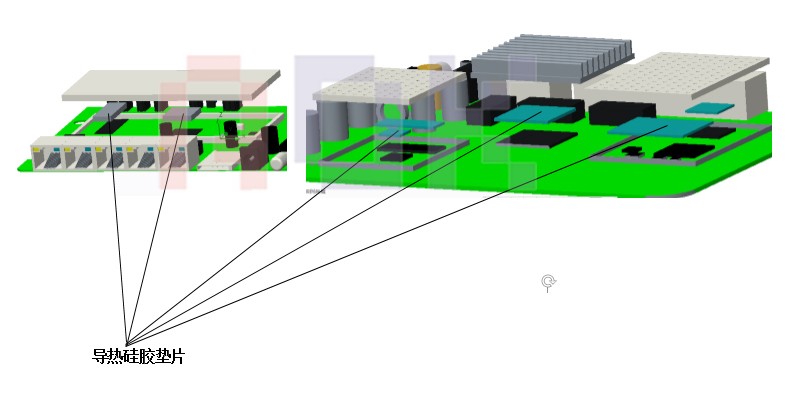 傲川-主要发热芯片功率及导热界面材料的选型